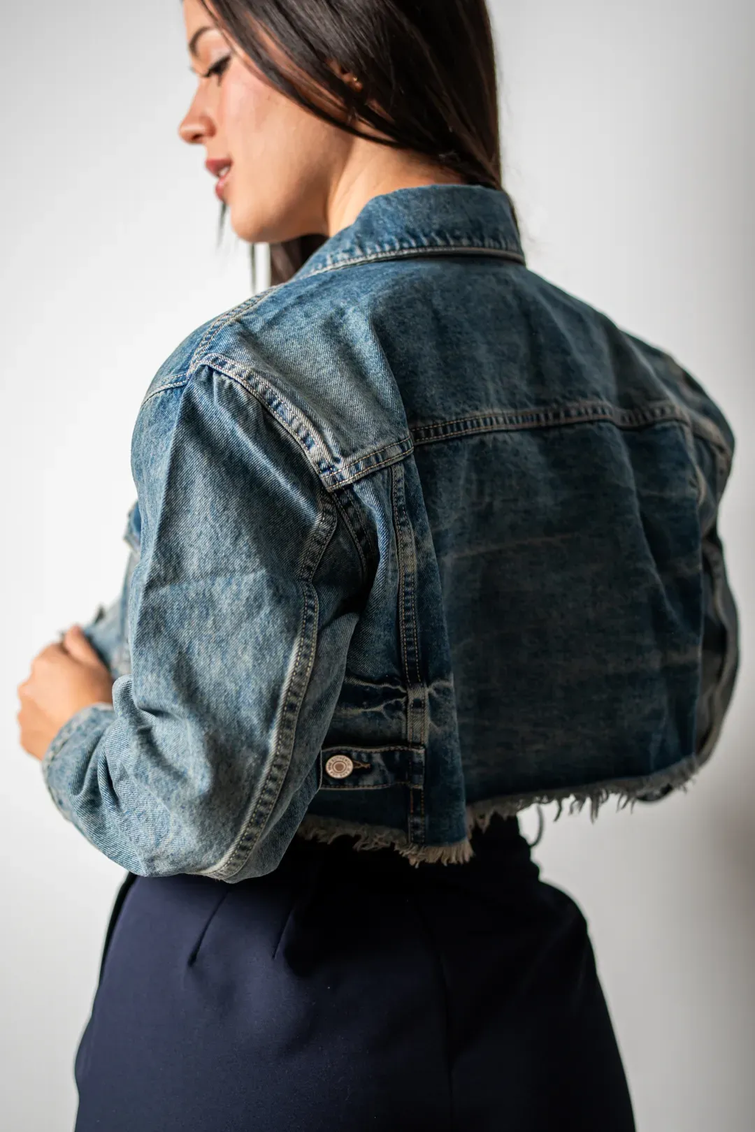 Jean Jacket Cropped