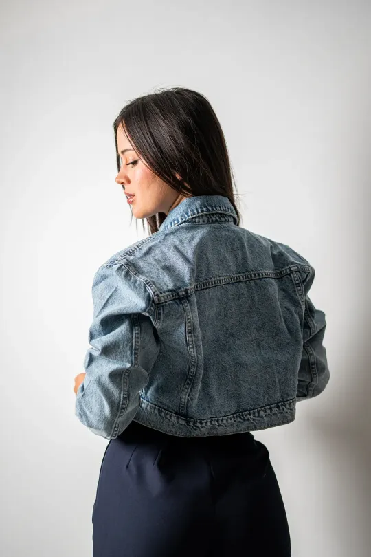 Jean Jacket Cropped