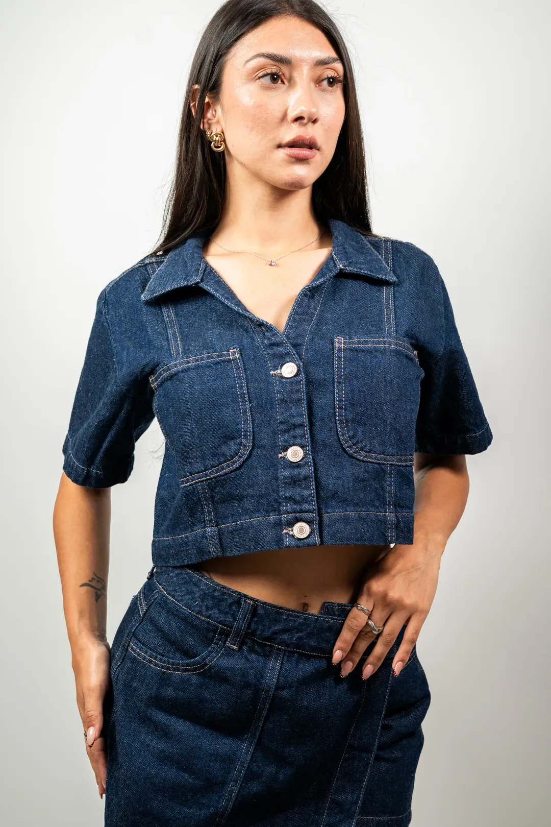 Crop Jean Aura