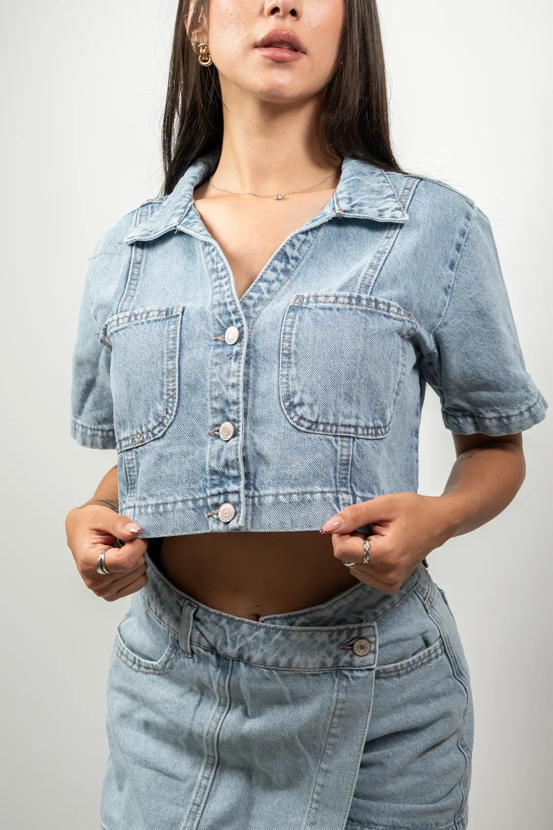 Crop Jean Aura