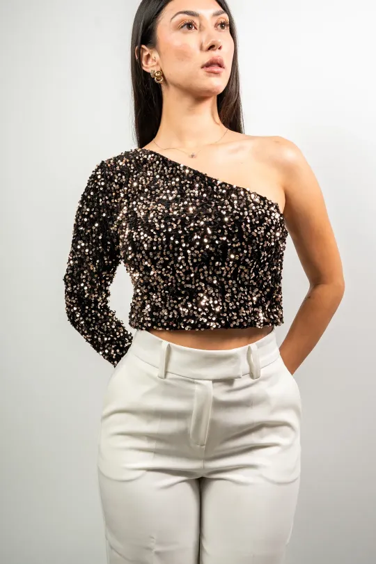 Asimetrica Lentejuelas