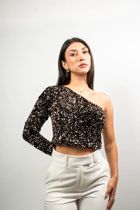 Asimetrica Lentejuelas