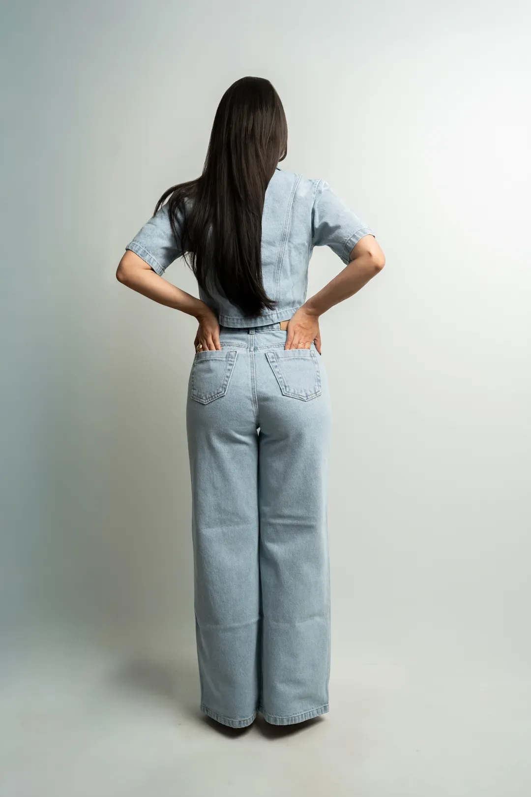 Jean Wide Leg Aura Petite