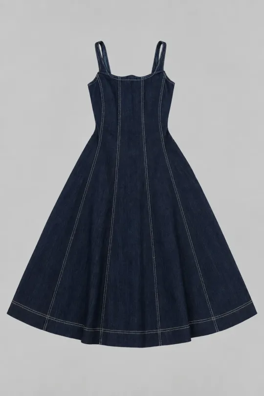 MaxiVestido Denim