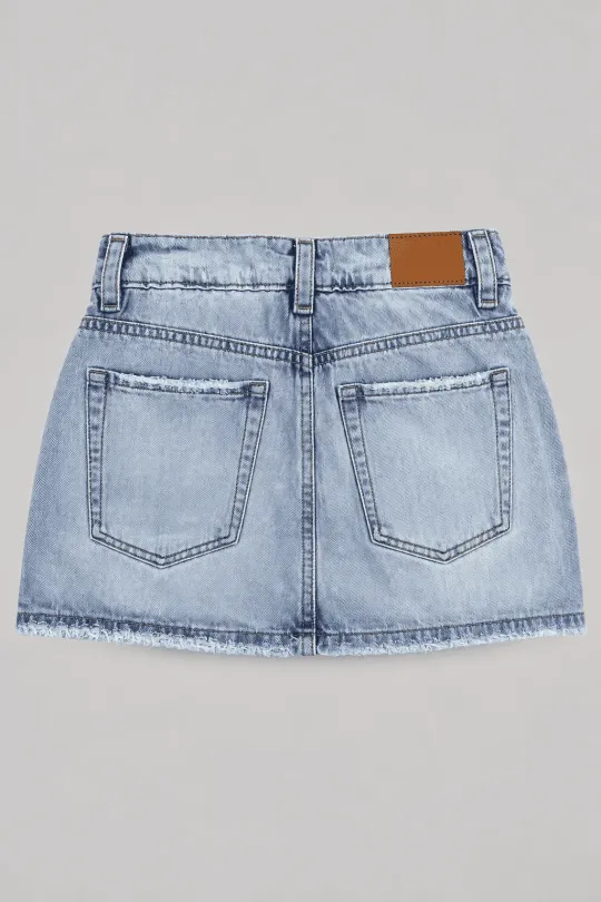 Minifalda Short  Denim