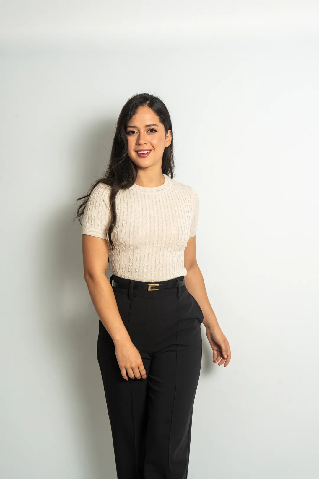 Camiseta trenzada