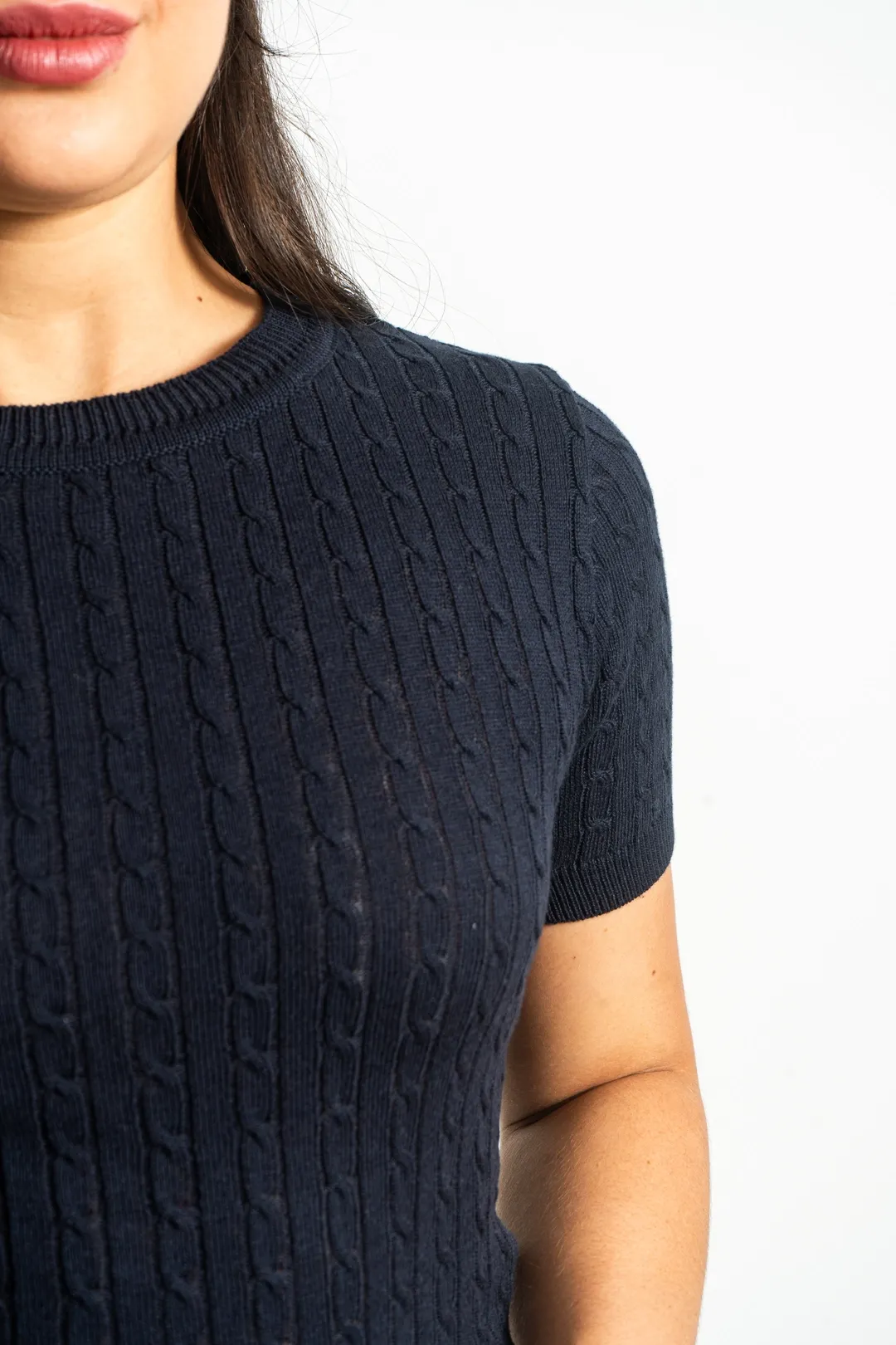 Camiseta trenzada