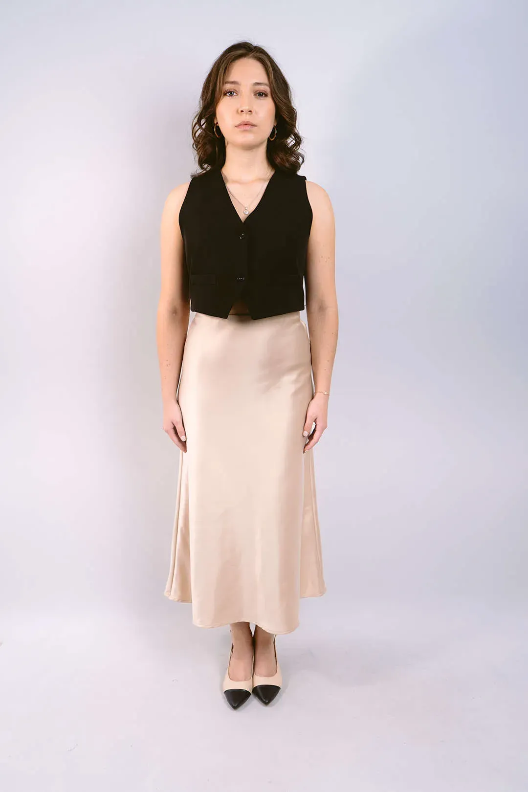 Falda Satin