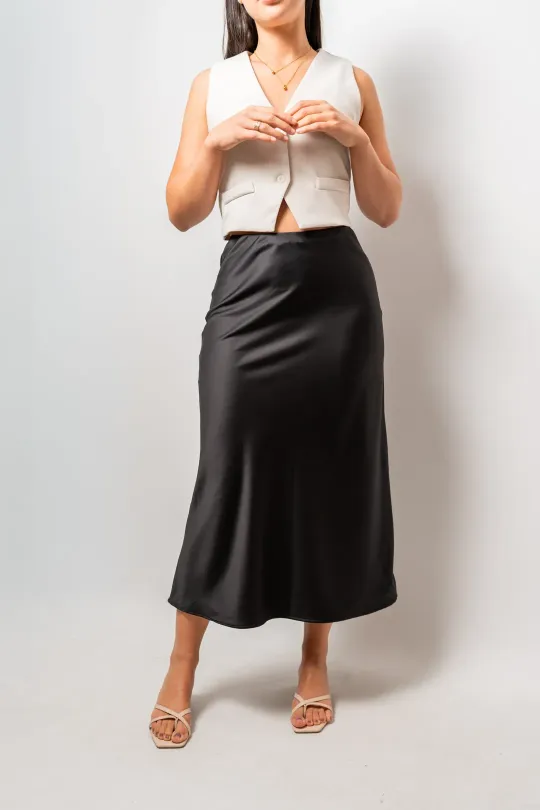Falda Satin